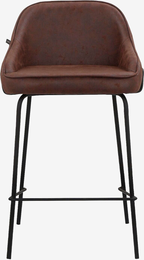 Spisestol med armlener OLINE, 2-pk., Brun