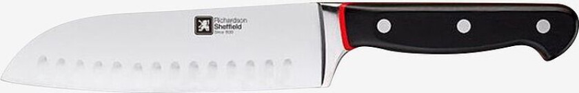 Santoku-kniv Velocity, Svart