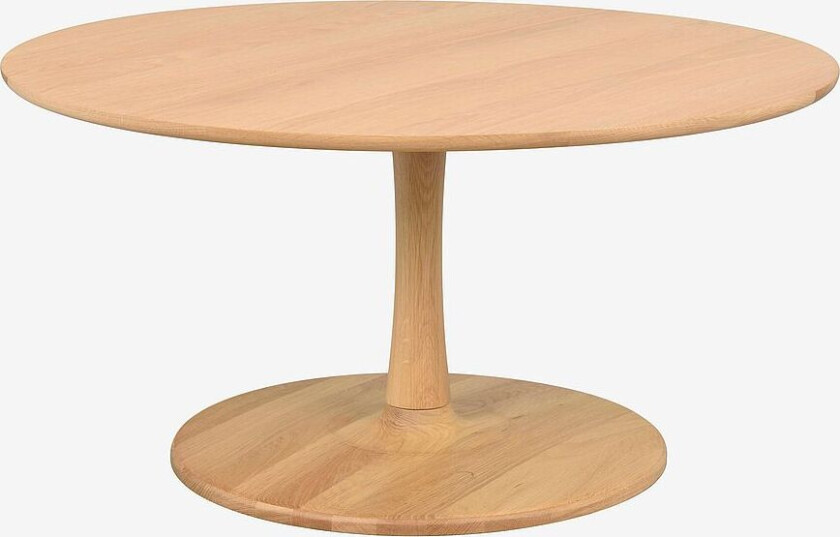 Hobart salongbord rundt Ø90, Natur