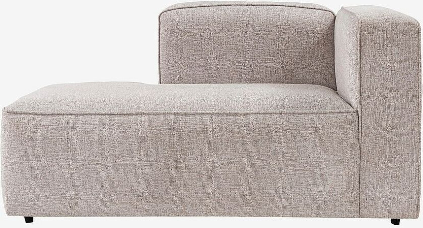 1-seters sofa -Kaos Right, Brun