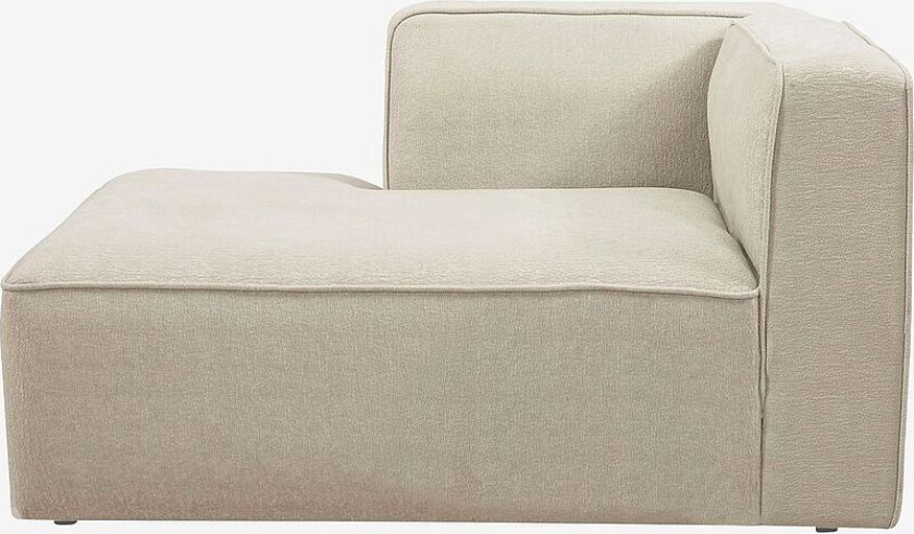 1-seters sofa -Kaos Right, Natur