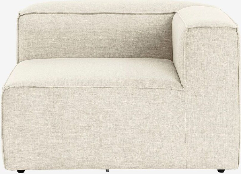 1-seters sofa -Brinly Right, Natur