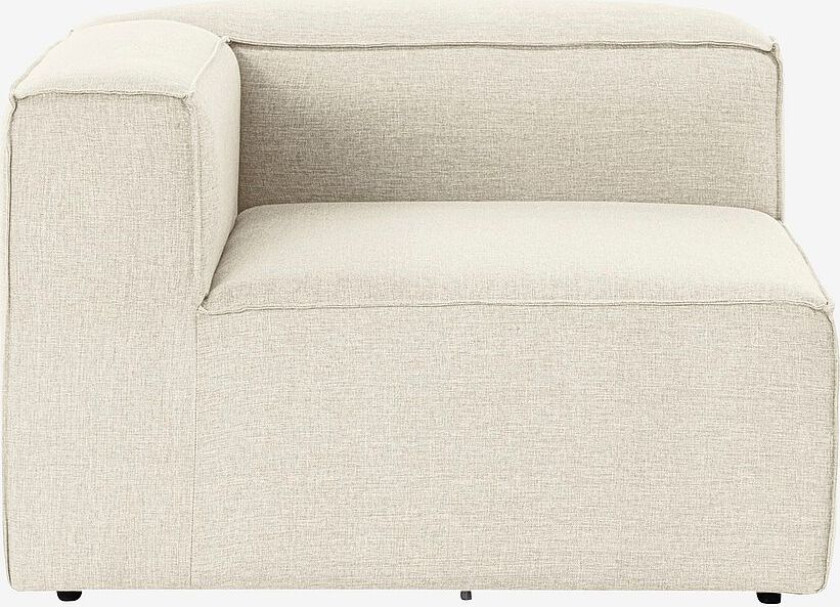 1-seters sofa -Brinly Left, Natur