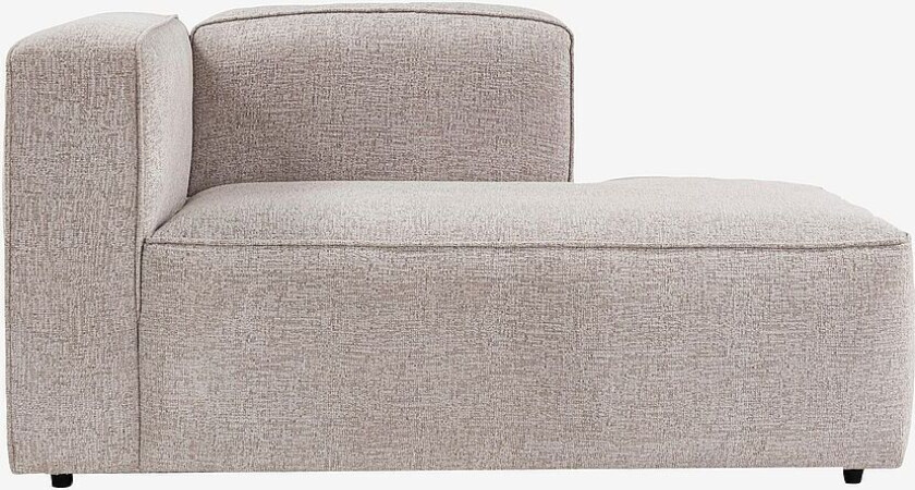 1-seters sofa -Kaos Left, Brun