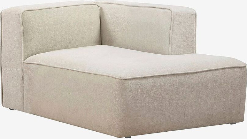 1-seters sofa -Kaos Left, Natur