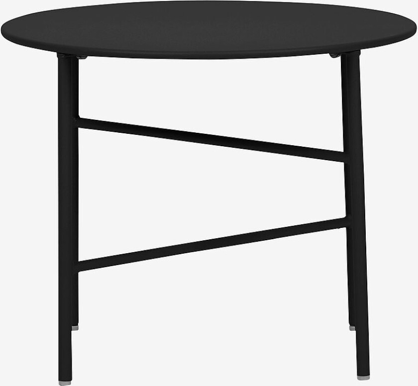 Sidebord Ø 50 cm Adarion, Svart