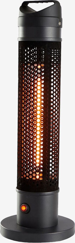 Bilde av Elektrisk varmeapparat 800W Ø20xh62 cm, Svart