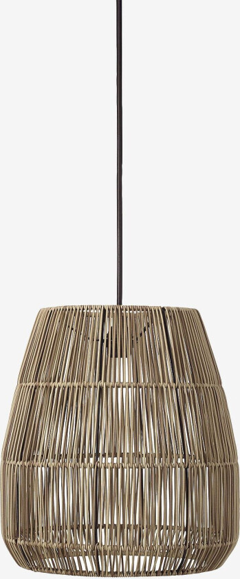 Taklampe Saigon 38 cm, Grå