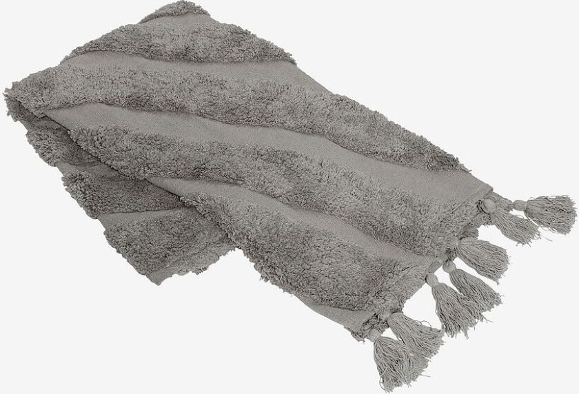 Pledd, Bohemian, Grå