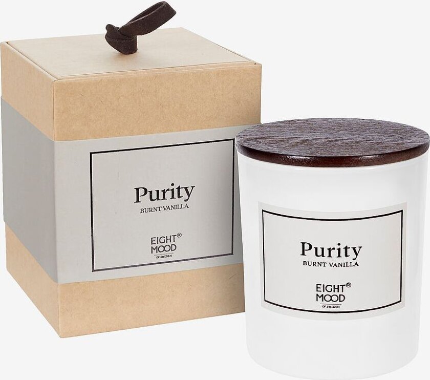 Duftlys, Purity Burnt vanilla, Brun