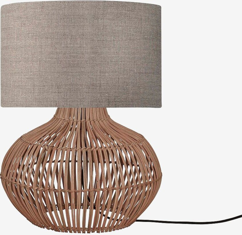 Bordlampe Kalahari 32x20 cm, Grå