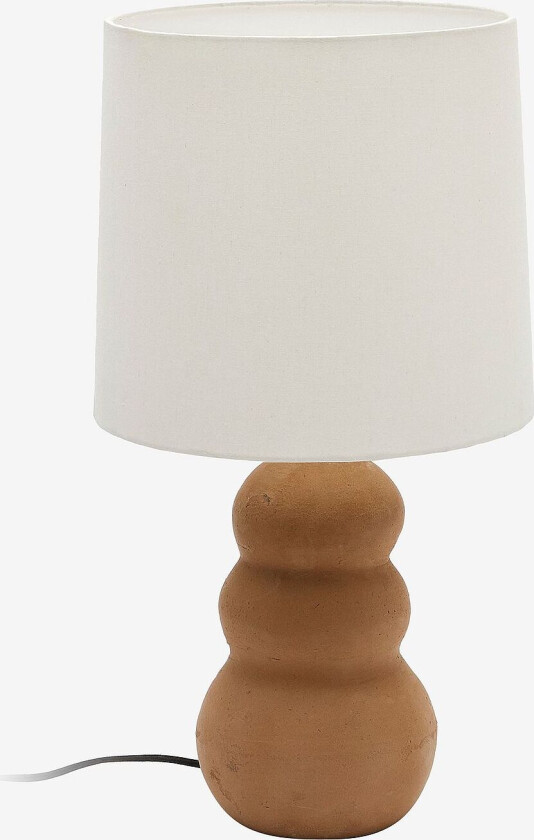 Bordlampe Madsen, Brun