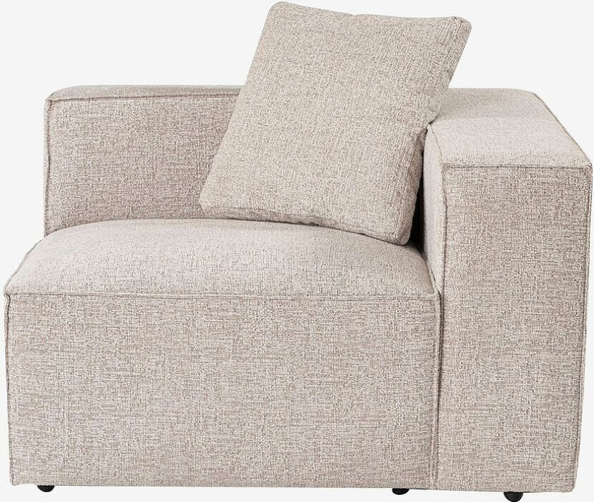 Sofa 1-seter - Lora Høyre, Beige