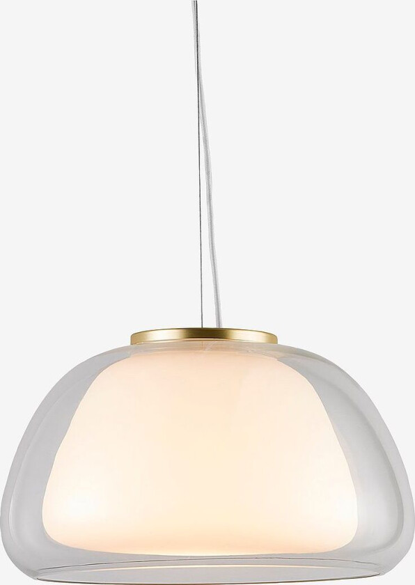 Taklampe Jelly, Transparent