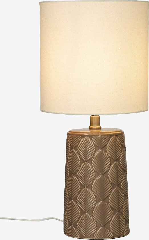 Bordlampe Bodil, Brun