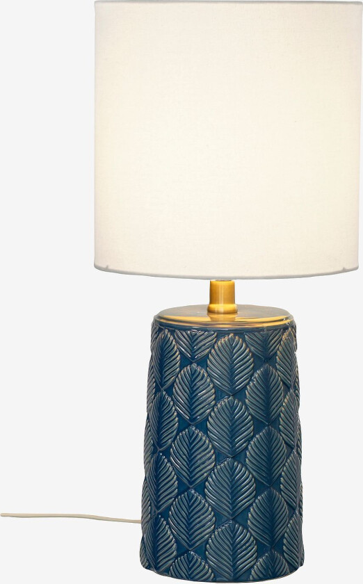 Bordlampe Bodil, Blå