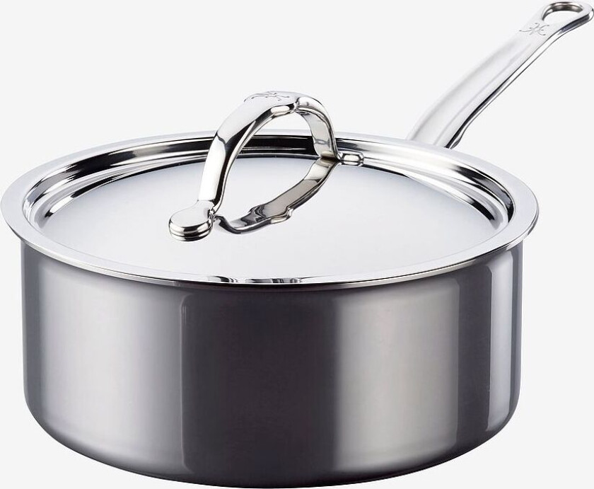 Kasserolle med lokk NanoBond diameter 20 cm, 2,8 liter, Krom