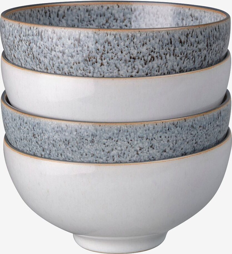 Risskål Studio Grey 13 cm 4-pk, Grå