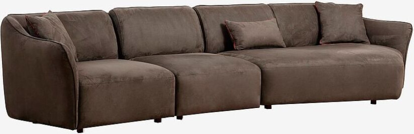 Hjørnesofa - Mentis, Brun