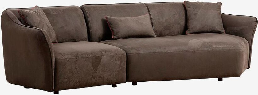 Hjørnesofa - Mentis, Brun