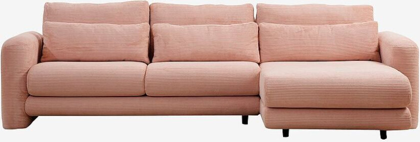 Hjørnesofa høyre - Maisy, Rosa
