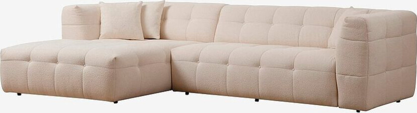 Hjørnesofa venstre - Cady, Beige