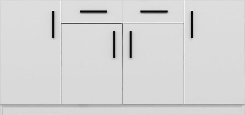 Avlastningsbord - Kale, Hvit