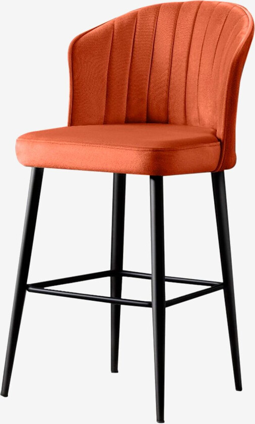 Sett med barstoler (2 stk.) - Buri, Rød