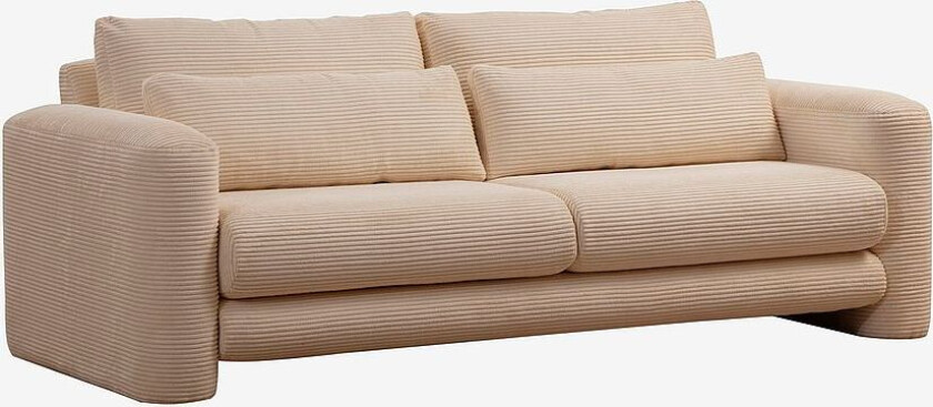 Sofa 3-seter - Villie, Beige