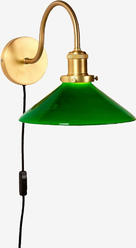 Vegglampe Axel, Grønn