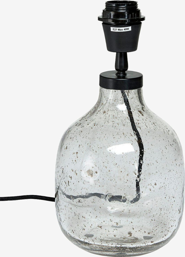 Bordlampe Groove, Transparent