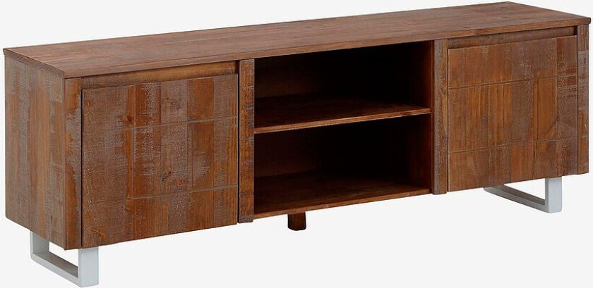 Lav skjenk Lagos, 2 dører, Brun