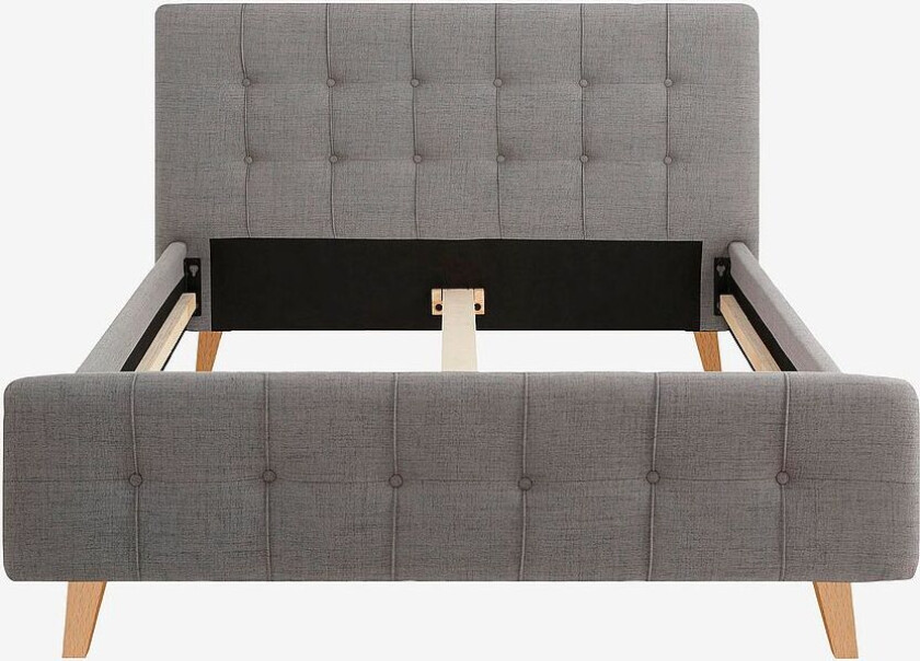 Sengestamme Larvik 140x200, Grå