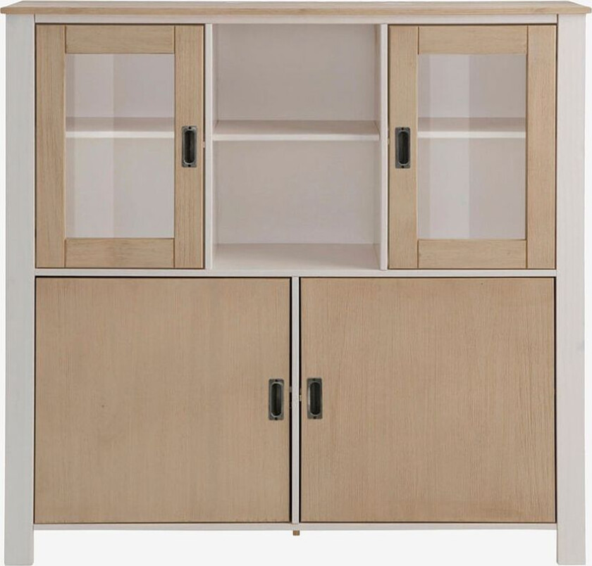 Høy skjenk Sansibar, 2 dører, Flerfarget