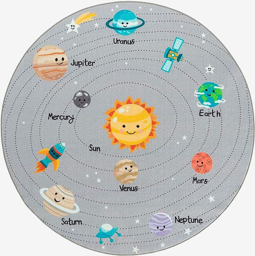 Barneteppe Play, Grå