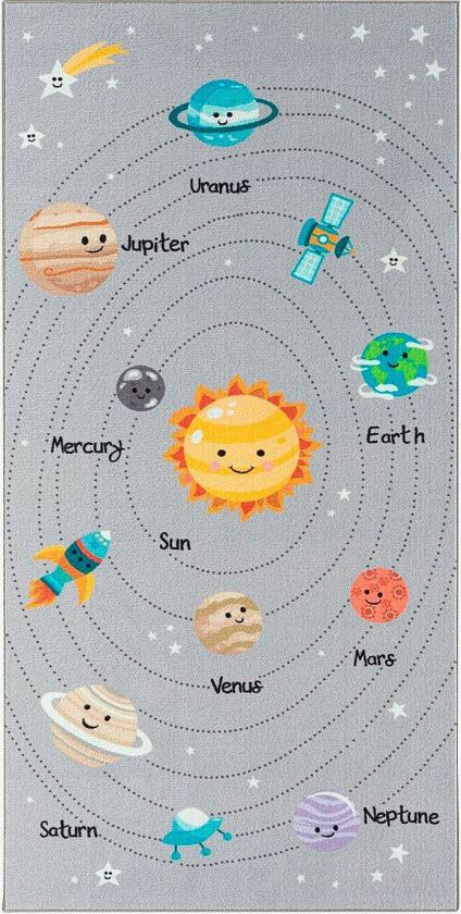 Barneteppe Play, Grå