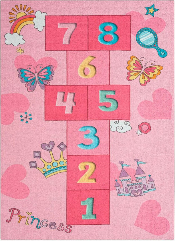 Barneteppe Play, Rosa