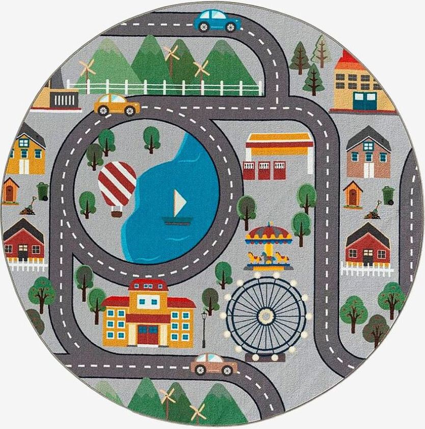 Bilde av Barneteppe Play, Grå