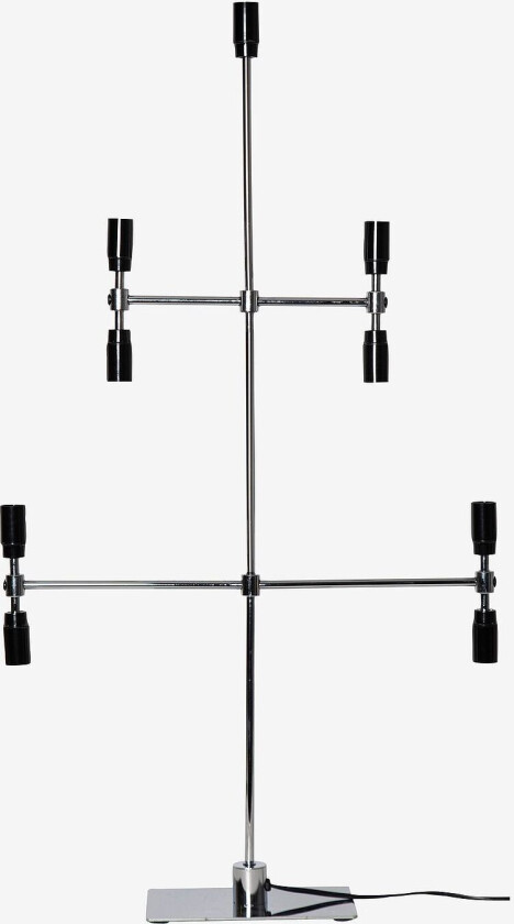 Lysestake Twice høyde 91 cm, Krom