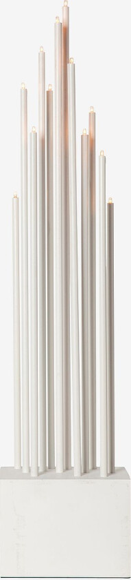 Lysestake Buzz høyde 66 cm, Hvit