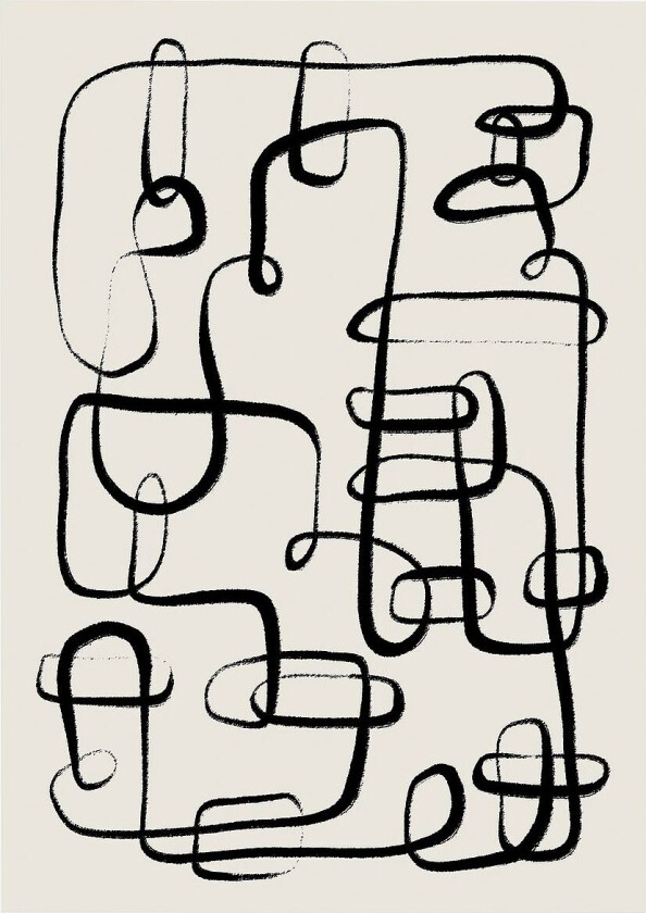 Poster Chains, Beige