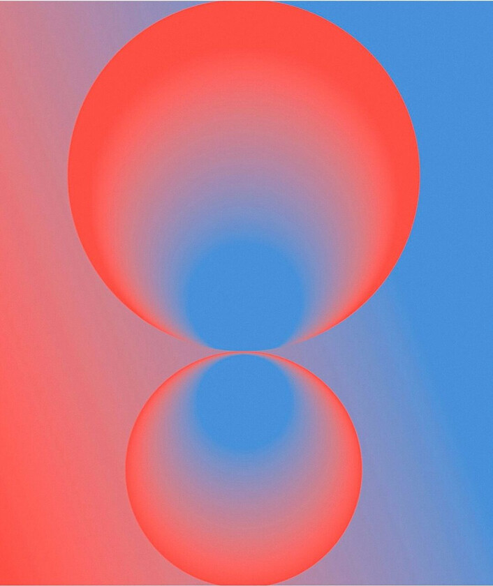 Poster Sagittarius, Blå