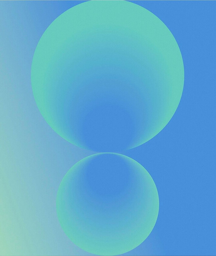 Poster Capricorn, Blå