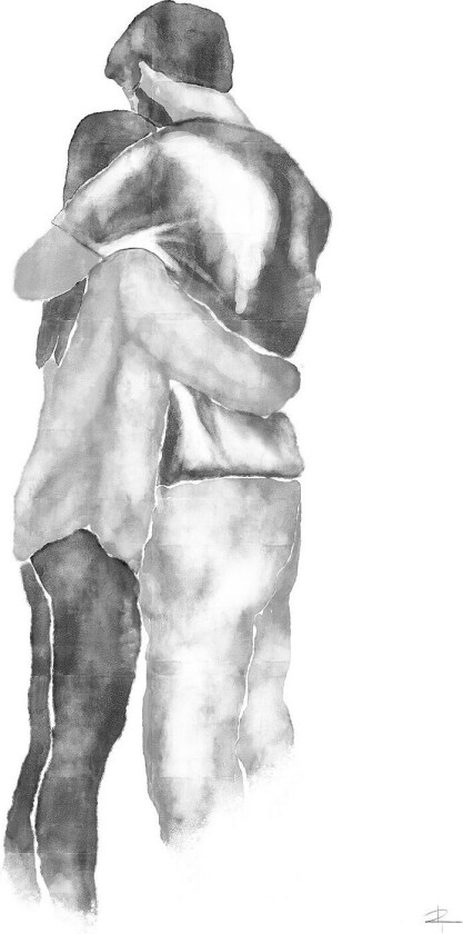 Poster Embrace, Hvit