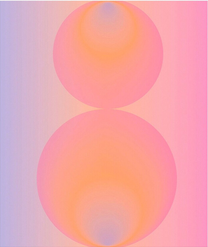 Poster Taurus, Orange