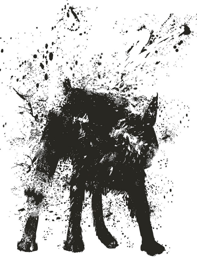 Poster Wet Dog, Hvit