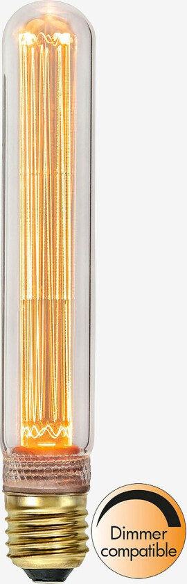 LED-lampe E27 T30 NGC, Transparent