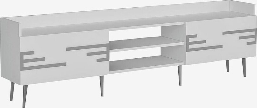 Tv-benk - Adriana, Hvit