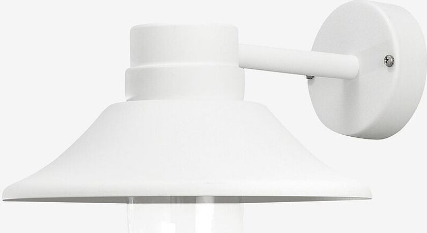 Vegglykt Vega høyde 26,5 cm, Hvit