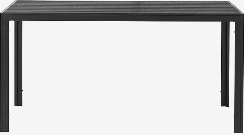 Hagebord 150x90 cm, Svart